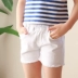 2018 cô gái mới quần short denim Hàn Quốc phiên bản của trẻ em da trắng của quần cô gái mùa hè bé bông giản dị quần nóng quần jean trẻ em cao cấp Quần jean