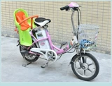 Велосипед, детское кресло с аккумулятором
