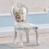 Европейский стиль маленький стул с твердым деревом детского кресла дома для взрослых маленьких скамей