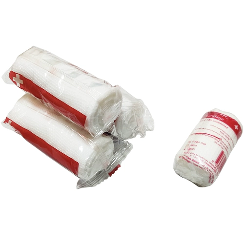 Эластичная марлевая белая эластичная повязка, дорожная упаковка, 7.5см