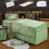 Beauty giường vẻ đẹp bedspread bedspread denim phong cách vườn Hàn Quốc có thể được tùy chỉnh trong bông châu Âu - Trang bị tấm ga phủ giường spa Trang bị tấm