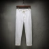 Người đàn ông của mùa hè linen chín quần của nam giới quần quần âu nam phần mỏng lỏng 9 điểm 8 tám điểm cotton và linen nam quần thủy triều Crop Jeans