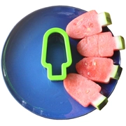 Thép không gỉ sáng tạo cắt dưa hấu kem popsicle mô hình khuôn trái cây platter dưa hấu cắt lát - Tự làm khuôn nướng