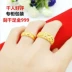 Nhẫn mạ vàng Nữ có thể điều chỉnh Starry Tanabata Ngày Valentine Quà tặng Sandal Nhẫn vàng Nhẫn nam - Nhẫn nhẫn vàng trắng nam Nhẫn