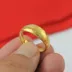 Việt Nam Shajin nam 24K vàng euro xu trang sức mô phỏng nhẫn vàng giả mạ vàng trang sức không phai