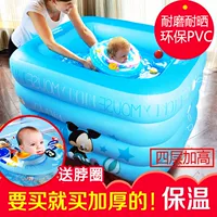 Надувной детский бассейн, аквапарк для новорожденных, термос домашнего использования для взрослых, ванна для плавания, увеличенная толщина