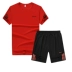 [Weinerburg] của nam giới thể thao phù hợp với ngắn tay T-Shirt tập thể dục chạy mùa hè năm điểm shorts casual kích thước lớn bộ đồ thể thao nam Bộ đồ