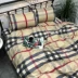 Châu âu và Vương Quốc Anh Anh xu hướng ba hoặc bốn bộ đơn giản sinh viên của nam giới giường màu đen và trắng quilt cover 1.5 1.8 m giường