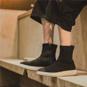 Xu hướng mùa xuân Hàn Quốc người đàn ông gốc của giày cao để giúp vớ giày cá tính đường phố tối dày nền tảng giày thể thao giày thường