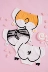Quần lót dễ thương nữ eo thấp nơ cotton hoạt hình in Nhật Bản cô gái ngọt ngào mềm mại dễ thương quần short tam giác đầu - Giống cái