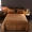 Mùa thu và mùa đông quilted pha lê trải giường ấm áp màu flannel chăn ga trải giường bao gồm ba bộ 1,51,8m2 - Trải giường