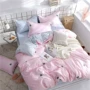 Chăn bông đơn 100% cotton đôi 200x230 sinh viên nam nữ ký túc xá 1,8 chăn 1,5 m hai mảnh - Quilt Covers chăn ga đẹp