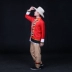 Qingyi cao cấp tùy chỉnh Pumi trang phục biểu diễn sân khấu thiểu số trang phục khiêu vũ quần áo nam - Trang phục dân tộc