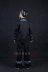 New Qingyi tùy chỉnh cao cấp dân tộc Yao quần áo màu đen cuộc sống tiếp nhận trang phục sân khấu quần áo nam - Trang phục dân tộc shop ban do dan toc Trang phục dân tộc