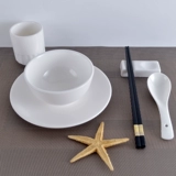Керамическая белая рисовая чаша в ресторане рисовая чаша из рисовой миски для супа миски из белой фарфоровой миски можно настроить.