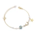 MokuStore ● Làm bằng tay ● Vintage hoang dã Nhật Bản Star Moon Pearl Bracelet Nữ [Manxing Baptist] vòng phong thuỷ Vòng đeo tay Clasp