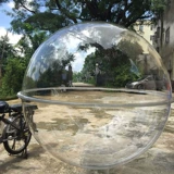 Акриловое полушарие прозрачное органическое стекло Большое мяч для живота Половополово полуболоволоко