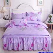 Phiên bản Hàn Quốc của váy ngủ bốn mảnh Simmons chống trượt giường đơn mảnh công chúa ren giường ngủ 笠 1,81,5 1,2 m - Váy Petti