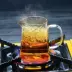 Bộ trà Kung Fu Phụ kiện Zero Match Glass Fair Cup Làm dày trà thủy tinh chịu nhiệt Máy pha trà lọc trà bị rò rỉ - Trà sứ tách uống trà Trà sứ