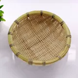 Бамбуковые корзины для хранения корзин с бамбуком из риса Luo, бамбуковая корзина ручной работы на ферме бамбук сито круглое пышное печать бамбука Бесплатная доставка