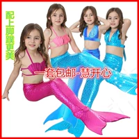 Cô gái nàng tiên cá đuôi trẻ em Cô gái mới nàng tiên cá trang phục công chúa áo tắm một mảnh phù hợp với quần áo trẻ em mùa hè đồ bơi bé gái đáng yêu