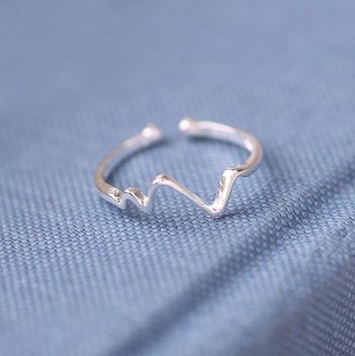 taobao agent COS jewelry, the ancestor of the magic road, Jiang Chengzi electroplating silver -plated ring lightning ring, free shipping