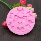 Фондан с бантиком, акриловая силиконовая форма для мороженого, DIY
