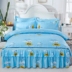 Chăn bông đơn 1,5m1,8m giường đôi 200x230 ký túc xá chăn bông đơn chăn mỏng mùa hè Quilt Covers