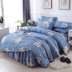 Chăn bông đơn 1,5m1,8m giường đôi 200x230 ký túc xá chăn bông đơn chăn mỏng mùa hè Quilt Covers