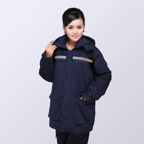 Зимний пуховик, тканевый комбинезон, износостойкая куртка, увеличенная толщина