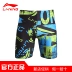 Li Ning quần bơi nhanh khô chuyên nghiệp Quần boxer nam 5 điểm quần bơi nam Quần bơi kích thước lớn suối nước nóng phù hợp với đồ bơi