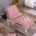 Châu Âu ghế tựa ghế vẻ đẹp phòng khách ban công phòng ngủ đơn vải đơn giản sofa ghế ngủ trưa lười biếng nhỏ ghế dài - Ghế sô pha sô pha Ghế sô pha