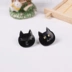 Tuần này đặc biệt 368 phim hoạt hình mèo Nhật Bản cá tính huy hiệu thời trang màu đen hài hước - Trâm cài Trâm cài