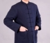 Mùa đông trung niên bông áo khoác nam Trung Quốc bông độn bông phù hợp với cha của cha quần áo Tang phù hợp với áo khoác nam