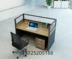 Nội thất văn phòng Thiên Tân 4 người kết hợp màn hình phân vùng nhân viên bàn đơn giản hiện đại Nội thất văn phòng