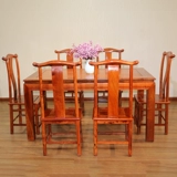 Комплект из натурального дерева, мебель домашнего использования, прямоугольный стульчик для кормления, китайский стиль