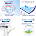 Home Depot Baby ring eo tã L132 mảnh SMXL Đàn ông và phụ nữ Bao mềm nước tiểu mỏng không quần lót laer bỉm yubest Tã / quần Lala / tã giấy