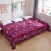 Pha lê giường nhung bao gồm một mảnh tấm vải liệm bìa tăng kang tatami giường bông khăn trải giường bìa Quilt thảm hai mặt - Trải giường drap giường everon Trải giường