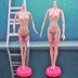 Ke Shidi Barbie Universal Hỗ trợ khung đứng Giá đỡ trong suốt Phụ kiện đồ chơi Phong cách đa dạng