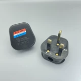 13A British Plug -In Band, чтобы открыть Гонконгские британские британские британские гонконгские вилки в стиле страховой трубки могут быть спрятаны, чтобы собрать английский стандарт