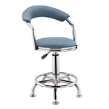 Барная кресло Вращающийся вращающийся стул, предоставленный современным минималистским высоким креслом с задним кругим круглым круглое стул Круглый стул