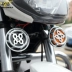 Bàn đạp xe máy điện chuyển đổi phụ kiện siêu âm xe 12 vạn năng với đèn nhiều màu sắc còi điện cao cấp không thấm nước 	loa bluetooth xe máy	 Sừng xe máy