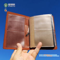 Starbucks 星巴克 2018棕色星享卡纪念杯迷你手账本/卡夹/卡册/卡包/记事本