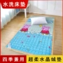 Nệm mỏng pad pha lê siêu mềm pad giường ngủ sinh viên ký túc xá 0,9 m đệm đơn 1,2 m nhà - Nệm nệm gấp 1m6