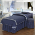 chăm sóc sắc đẹp vẻ đẹp bedspread denim bedspread da thân thiện với Hàn Quốc, bộ bàn ghế massage có thể được tùy chỉnh vận chuyển châu Âu đơn giản - Trang bị tấm khăn trải giường spa giá rẻ Trang bị tấm