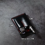 Картхолдер, набор инструментов, ремень, кожаный чехол, воловья кожа