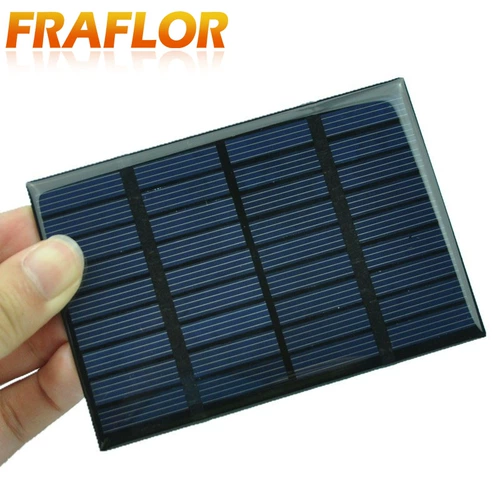 Батарея на солнечной энергии, эпоксидная смола, аккумулятор, 100×70мм, генерирование электричества, 9v, 1W, 6v, 2v