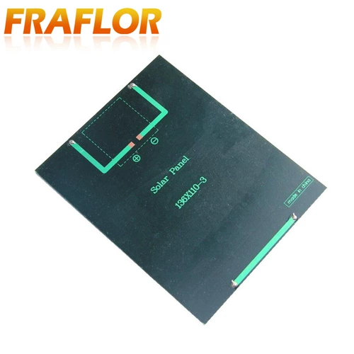 Батарея на солнечной энергии, мобильный телефон, зарядное устройство, 136×110мм, 2W, 6v