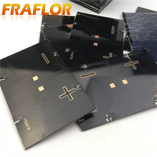 Батарея на солнечной энергии, фотогальванические аксессуары, 110×70мм, 9v, 1, 1W, генерирование электричества