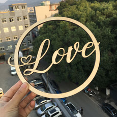 Пригласительная открытка 稻草兔兔婚礼logo牌挂牌定制名字牌背景板森系婚礼标志花环木质